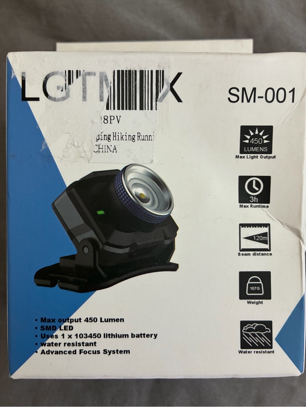 Headlamp Light